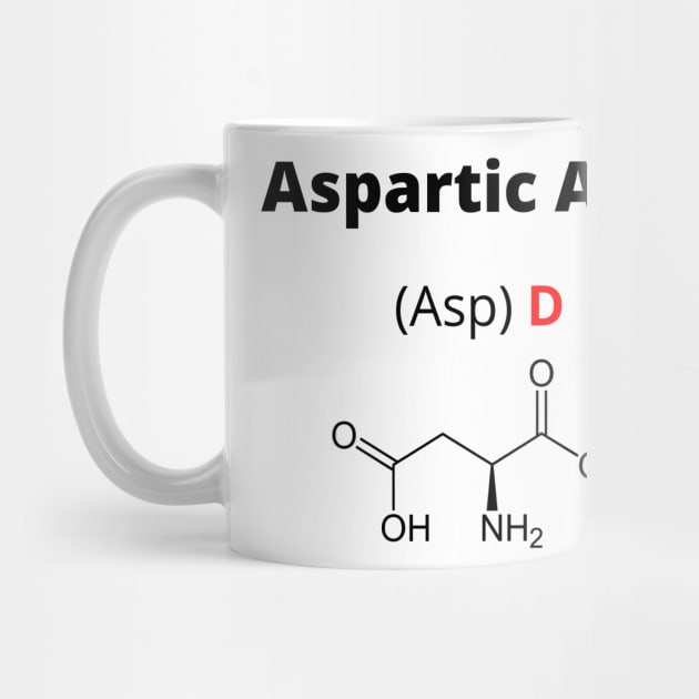 Amino acid Aspartic acid by RedPOD